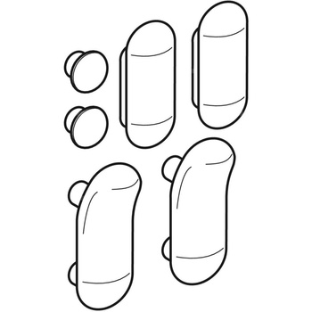 Zestaw odbojników Geberit (6 szt.)