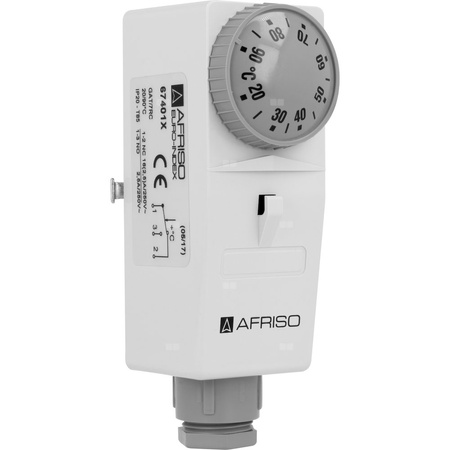 Czujnik temperatury HVAC AFRISO BRC (nastawa zewnętrzna) poł. potrójne, zakres pom. 20-90'C