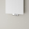 Grzejnik dekoracyjny Kermi®Bryce® V100 2000x600x103, moc 2391W podłącz. 99, RAL 9016 SG