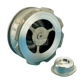 Zawór zwrotny międzykołnierzowy, zamknięcie płytkowe wspomagane sprężyną, typ 812XL, Pnom 4,0 Mpa, 2'' DN 50