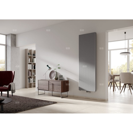 Grzejnik dekoracyjny Kermi®Carré Plus® 1600x715x86, 2167W, podł. 6998, RAL 9016 SG