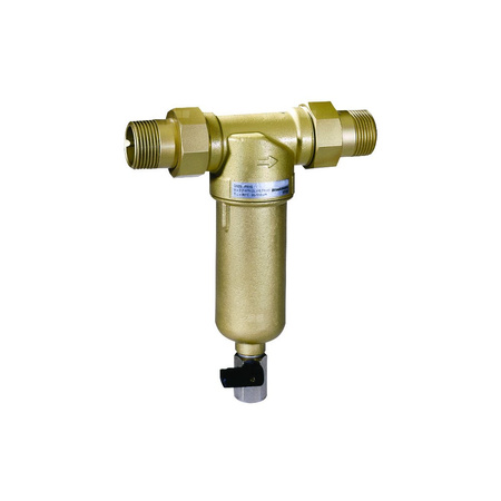 Filtr mini-plus do wody pitnej do temp. 70 st.C, 1 1/4", z opłukiwaniem