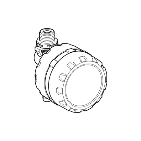 Spłukiwanie higieniczne Geberit Rapid, bez syfonu