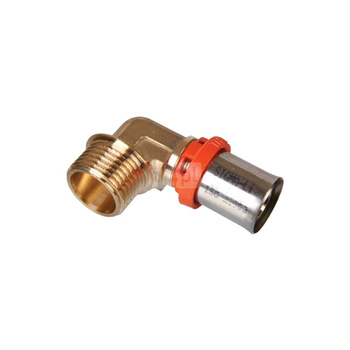 Kolano 90' SIGMA-LI Premium, mosiądz, 32 x 1'' (zacisk x GZ)