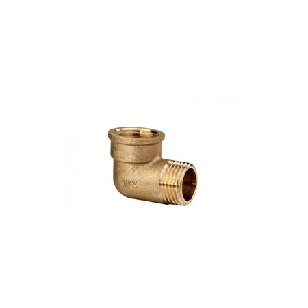 Kolano nakrętno-wkrętne śrutowane VALVEX Twist, 1/2'' (GW x GZ)