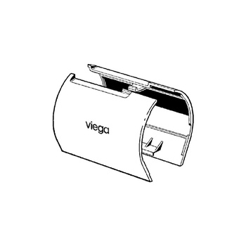 Pokrywa zamykająca VIEGA 499591 (akcesorium) tworzywo sztuczne, kolor szary łupkowy