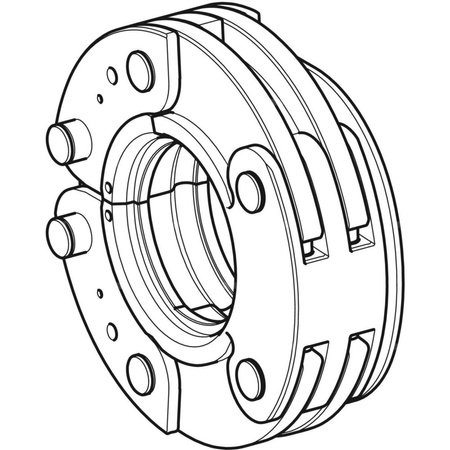 Opaska zaciskowa (komplet) GEBERIT XP fi 88,9 mm do złączek zaprasowywanych