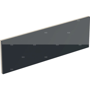 Osłona przednia Geberit do półki ściennej: Czarny