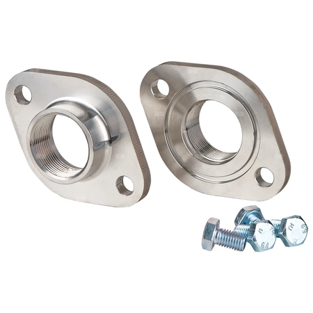 Zestaw przeciwkołnierzy stal nierdzewna, przył. 1 1/2'' dł.216mm szer.156mm Helix EXCEL/V WILO