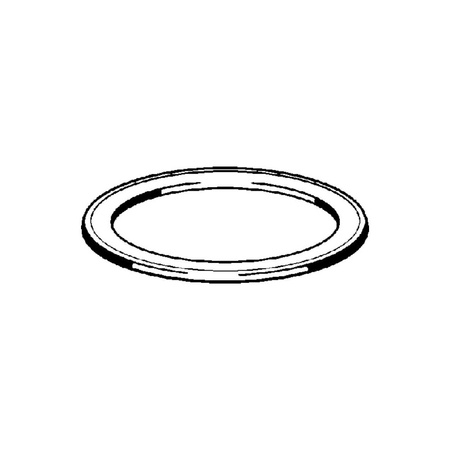 Uszczelka płaska okrągła VIEGA 6956.1-182 guma, 114mm x 86mm