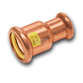 Mufa SANHA Press Gas redukcja, miedź, 54 mm x 35 mm (zw x zw)