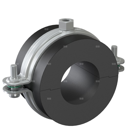 Obejma mocująca chłodu NICZUK PX20 54 mm gr. izol. 20mm (ocynk galwaniczny)