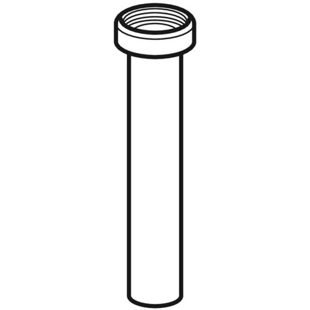 Króciec przyłączeniowy Geberit: d=32mm, G=1 1/4'', Biały-alpin
