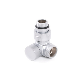 Zawór odcinający 3-osiowy CYLINDER, Lewy, GZ 1/2"-GZ 24-19, Satyna, (V74210RSX)