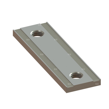 Płytka montażowa PG profilu szer. 50mm M12 PGMBM12