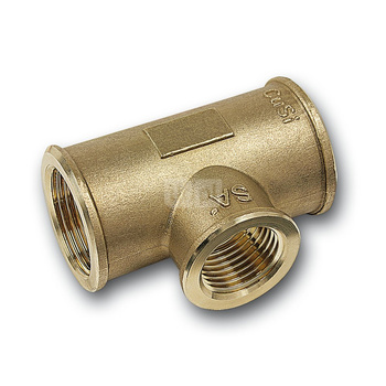 Trójnik SANHA PURAFIT brąz 2'' x 2'' x 2 mm GW