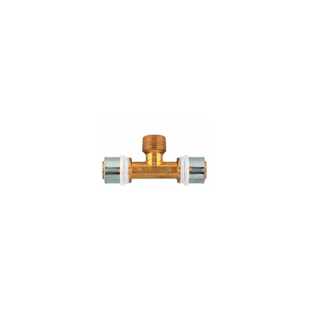 Trójnik HERZ Cu 16x2 x 1/2'' x 16x2 (zz x GZ x zz)