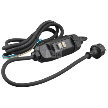 Kabel przyłączen. 3 m, z PRCD