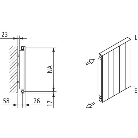 Grzejnik płytowy typ 11 KERMI HVN wym. 2000 x 1750 mm, kolor biały, moc 4739 W