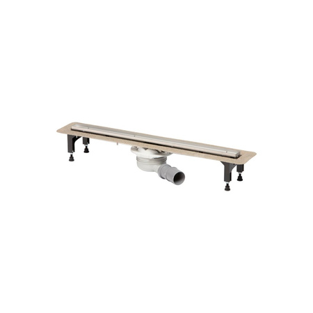Odpływ prysznicowy prostokątny VIEGA 498320, 800 x 150 x 121 mm, dł: 720 mm, szer: 50 mm, z syfonem