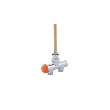 Zawór 4-drogowy VUA-50 2-rurowy prosty 1/2'' chromowany