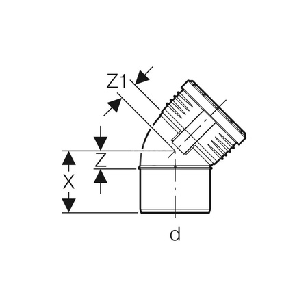 Uszczelka Geberit Silent-PP wargowa EPDM d40
