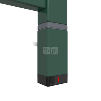 Grzałka TERMA One P30x40, 800W \ Tuba, RAL 6005, kabel spiralny z wtyczką [biały, 2,5m, logo Terma]