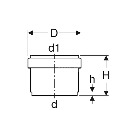Zaślepka kolana odpływowego