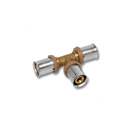 Trójnik SANHA 3fit Press brąz 32 mm x 16 mm x 32 mm (zz x zz x zz)