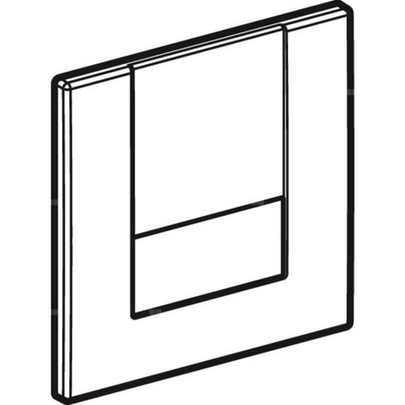 Płytka przykrywająca Geberit Tango: Biały-alpin