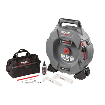Maszyna do czyszczenia odpływów FlexShaft K9-102+ do linii odpływowych 1 1/4-2" (32–50 mm)