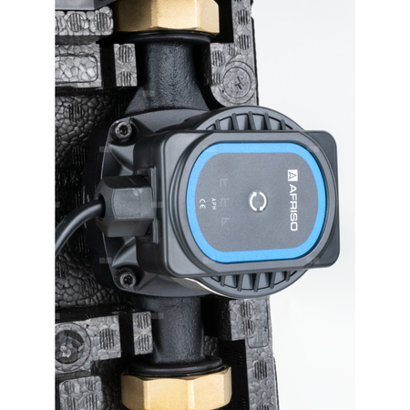 Grupa pompowa AFRISO PrimoTherm 180-1 AP DN 25 AP GZ x GW 1 1/2'' x 1'', z izolacją, z pompą obiegową AFRISO APH 361 25-7/180 mm