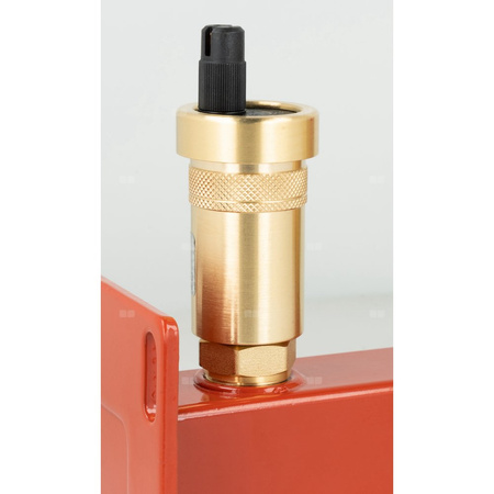 Zespół przyłączeniowy AFRISO BSS 3/4'' GW x GW, max. 3 bar + wskaźnik ciśnienia