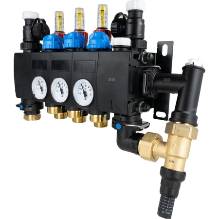 Bajpas z zaworem upustowym różnicy ciśnień do ProCalidy CC 1, 1 - 5 mH20