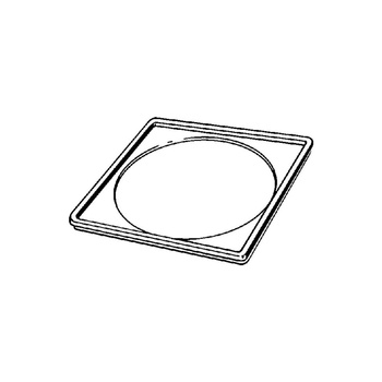 Ramka renowacyjna, stal chromoniklowa / błyszczący do odpływów prysznicowych VIEGA 49495