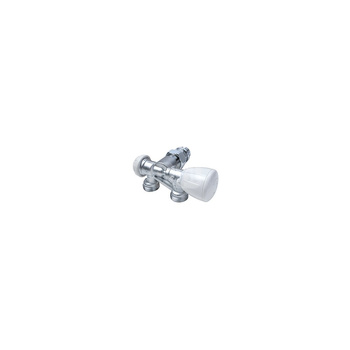 Zawór grzejnikowy termostatyczny GIACOMINI R357B1 kątowy, połączenie 1/2'' x 18 mm mosiądz (chrom)