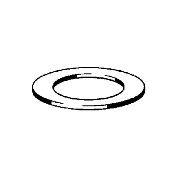 Uszczelka płaska okrągła VIEGA 9953ME guma, 42mm x 27mm / 2mm