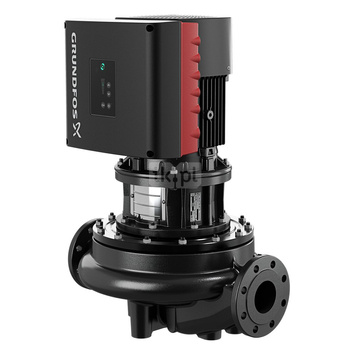 Pompa obiegowa GRUNDFOS TPE 100-65/4 typu in-line z silnikiem znormalizowanym 50 Hz, moc silnika 1.1kW 2.27 A PN 16 1445 obr/min