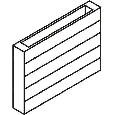 Ściana grzewcza Kermi Heizwand HHN Typ20 BH1400x72x500mm QN1020, weiß, 6bar, m. Abd, AB 12