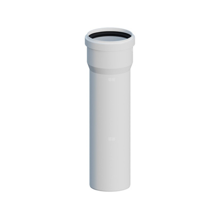 Rura prosta PP L250mm DN100mm z uszczelką [EPDM]
