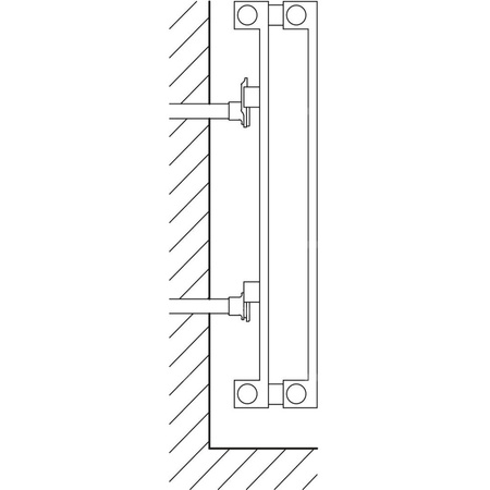 Grzejnik płytowy typ 20 KERMI HVN wym. 1800 x 1470 mm, kolor biały, moc 4018 W