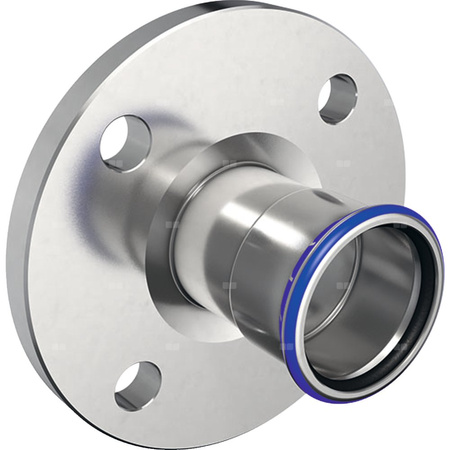 Kołnierz zaciskowy GEBERIT Mapress Edelstahl przejściowy stal nierdzewna DN 50 (54 mm) PN 10/16