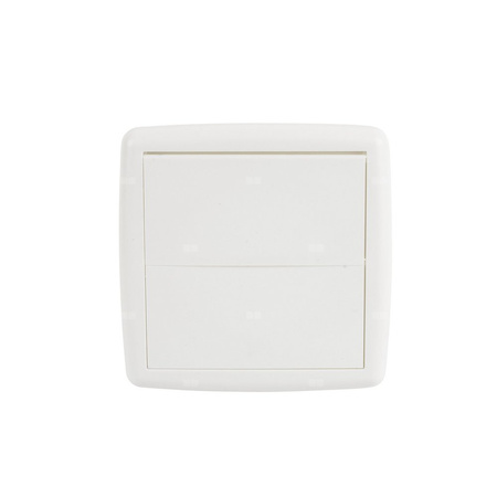 Gniazdo wyrzutowe kwadratowe białe