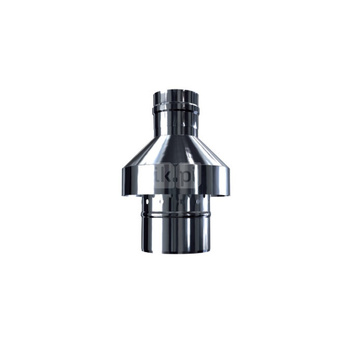 Czerpnia powietrza pionowa MK ŻARY PR CV PSI (malowana) stal nierdzewna fi 80/125 mm