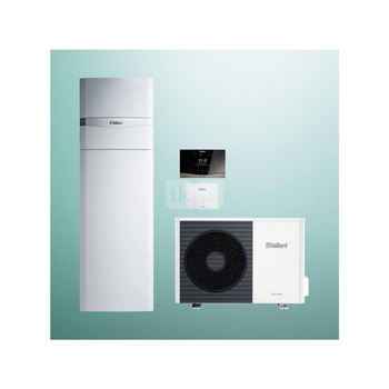 Pakiet Systemowy OZE - Pompa ciepła powietrzna powietrze-woda monoblok VAILLANT VWL 35/6A aroTHERM plus 3.6 kW 400 V + Centrala grzewcza uniTOWER VIH QW 190/6E + Moduł komunikacji internetowej VR 940f + Regulator sensoCOMFORT VRC 720