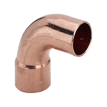 Łuk 90' VIEGA 95001A jednoczęściowy, Cu / Cu, 14 mm (lw x gz)