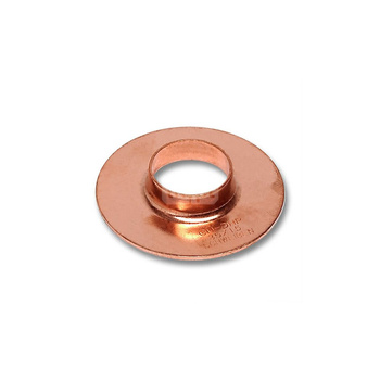 Przejściówka SANHA WBS V redukcja, miedź, 122 mm x 76,1 mm (kołnierz x lut zewnętrzny)