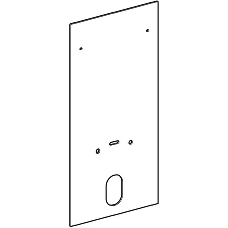 Okładzina przednia do modułu sanitarnego Geberit Monolith do bidetu, 101 cm: Piaskowy / Szkło