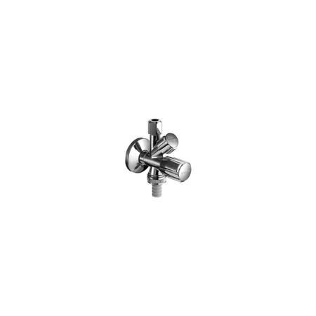 Kombinowany zawór kątowy COMFORT 3/8" chrom z AZZ, ASAG