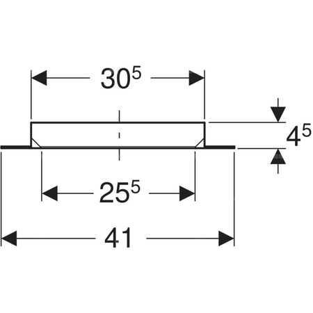 Przelew awaryjny Geberit